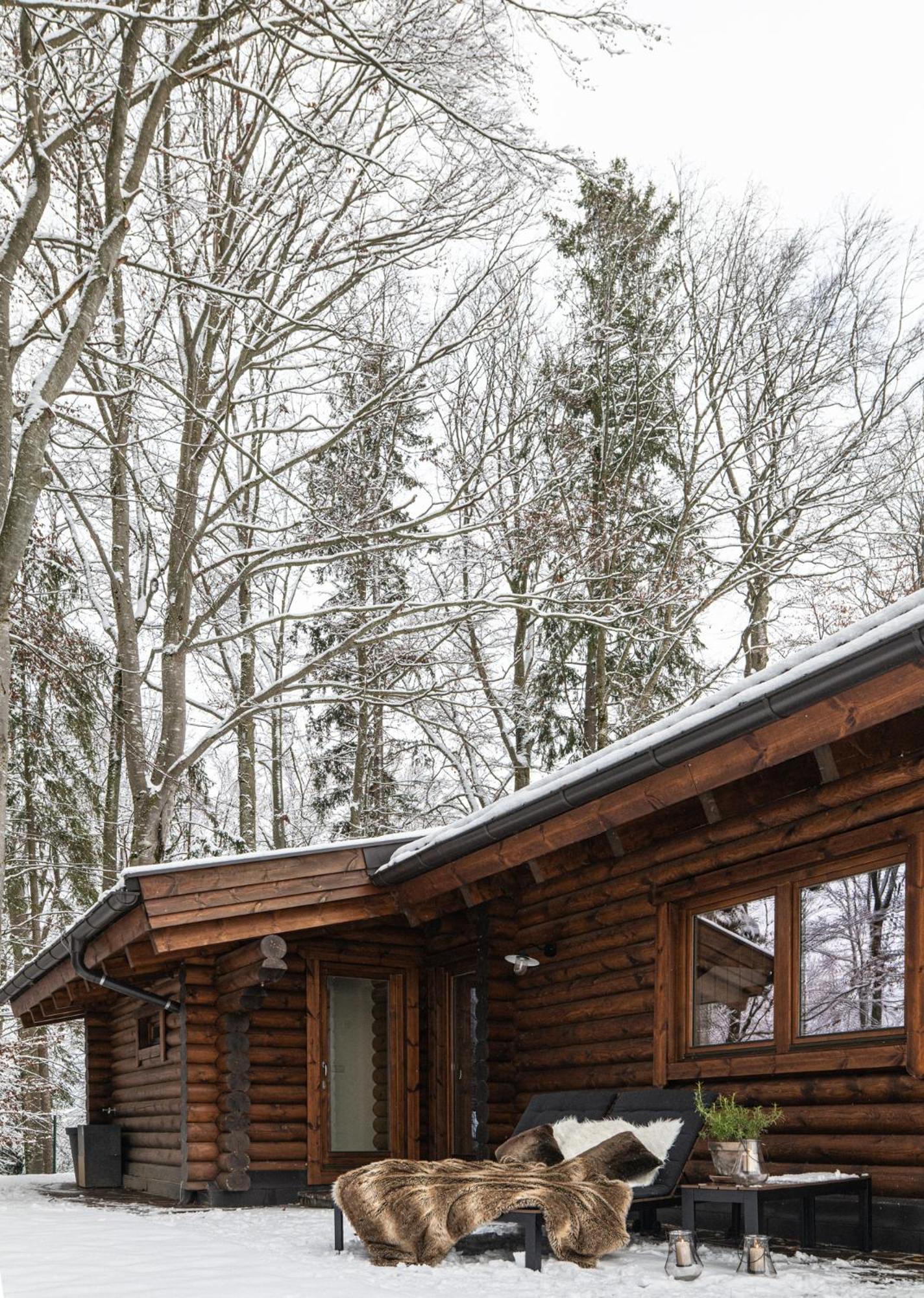 Huette Am Wald Villa Hof bei Salzburg Dış mekan fotoğraf